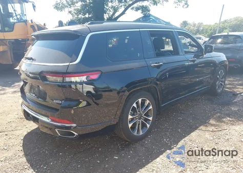 2021 Jeep Grand Cherokee L Overland 4X4 из США, поврежденный, VIN 1C4RJKDG5M8149843